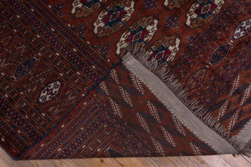 Antique Torkaman Area Rug (10' x 13')